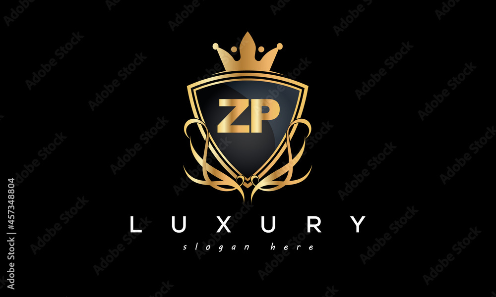 ZP creative luxury letter logo