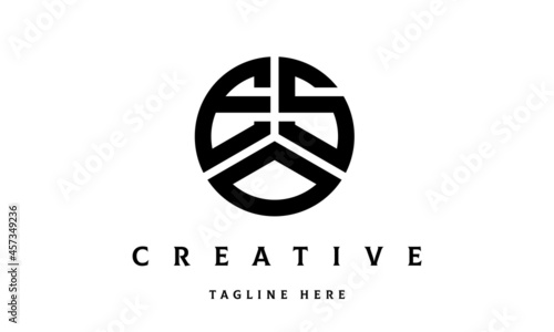 ESO creative circle three letter logo