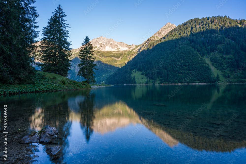 Vilsalpsee in Tirol, Österreich