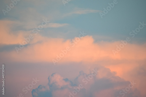 orange clouds during sunset. © Lost Pirate