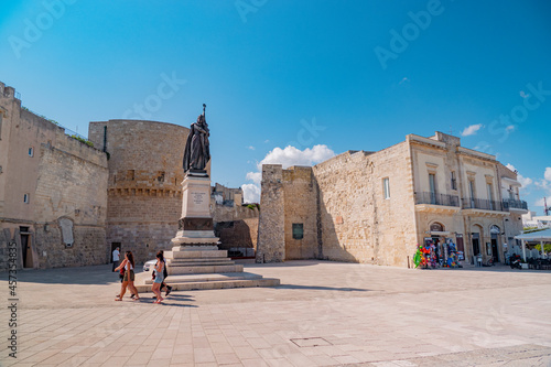 Fototapeta Naklejka Na Ścianę i Meble -  OTRANTO. LECCE. SUMMER 2021.  Sunny day in the beautifull Otranto. View of the old historic town