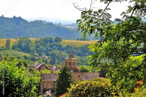 Paysage d'Aubazine.(Corrèze)