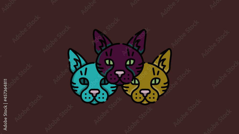 Obraz premium Cat Illustrations 