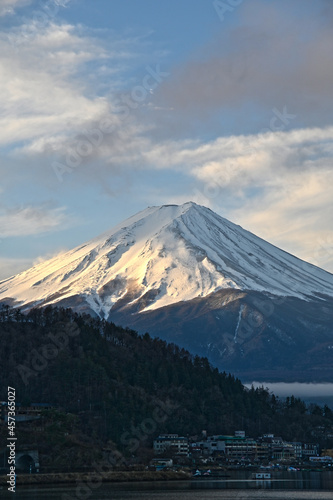 Mountain Fuji peak