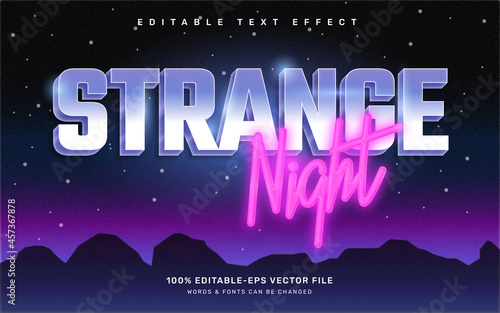 retro text effect
