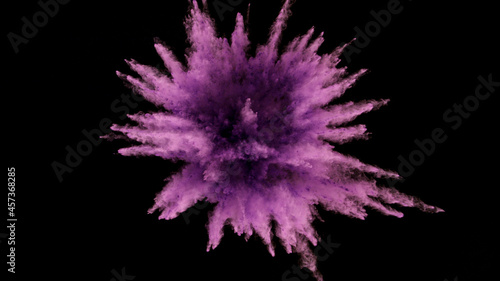 Freeze motion shot of color...