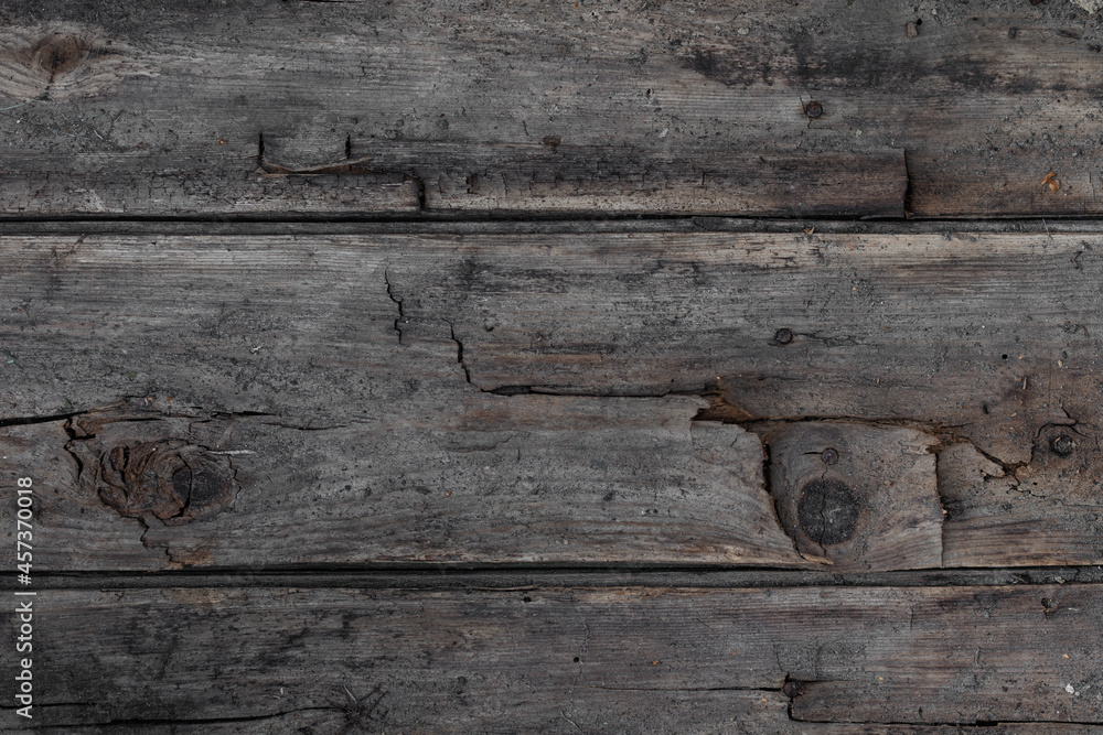 Old wooden box. Aged textured and dry board Old wooden box. Aged textured and dry board