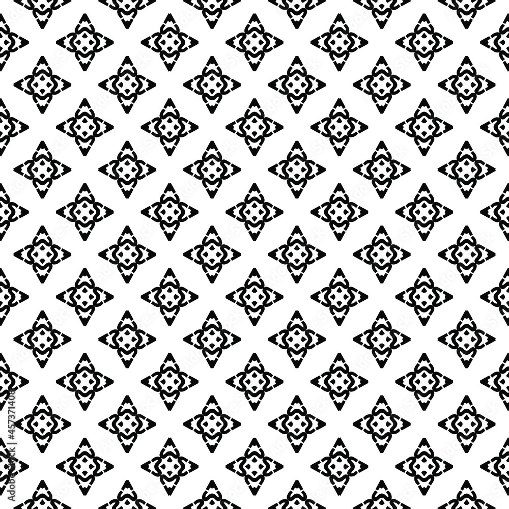 Black and white surface pattern texture. Bw ornamental graphic design. Mosaic ornaments. Pattern template. Vector illustration. Black and white surface pattern texture. Bw ornamental graphic design. Mosaic ornaments. Pattern template. Vector illustration.