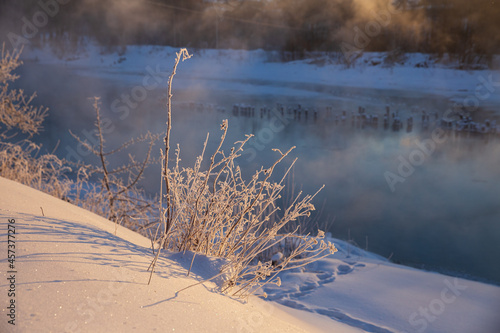 Frost and sun