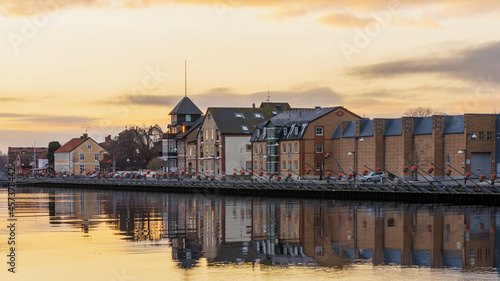 Åhus in Skåne, Sweden