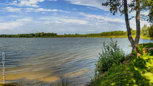 a Chorne Velyke lake of Shatskyi Lakes group, Volyn region of Ukraine