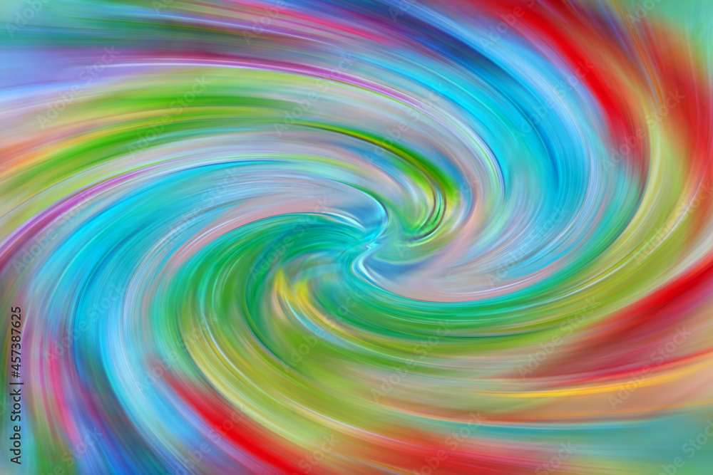 Abstract rainbow spiral background illustration Abstract rainbow spiral background illustration