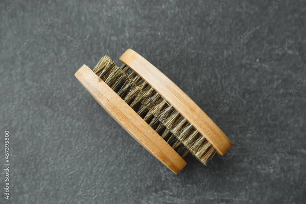 Bristly brush top