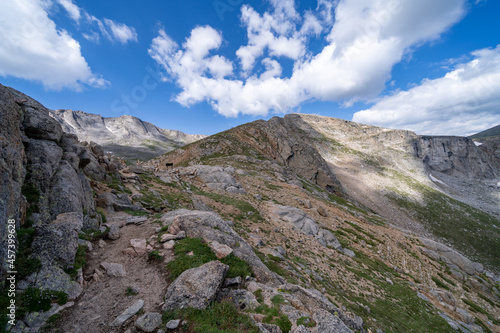 Chicago Lakes Overlook Trail along the Mt. Evans Scenic Byway in Colorado © MelissaMN