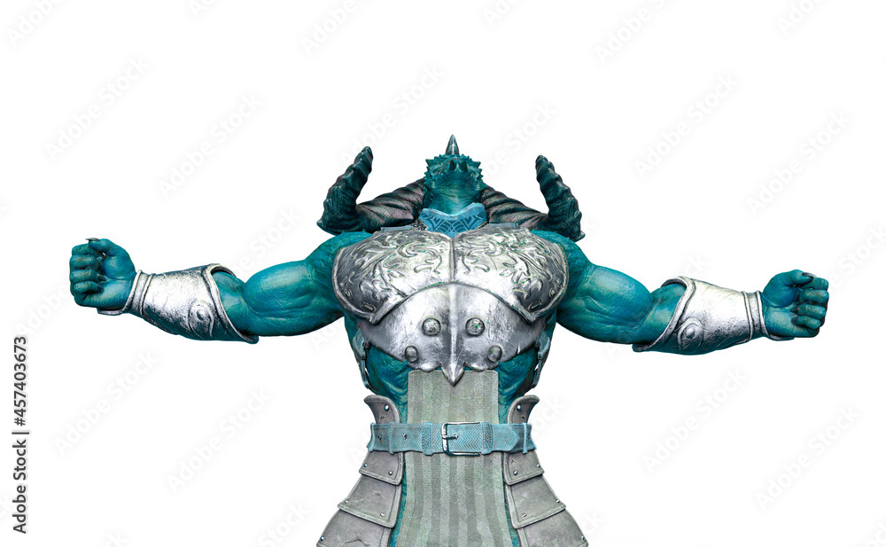 demon with horns is loading the power demon with horns is loading the power