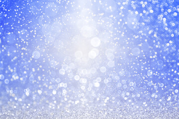 Winter snow, Hanukkah, Israel Independence Day or diamond jewellery background