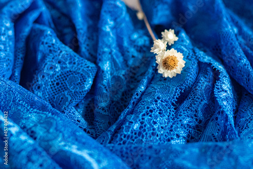 blue flower