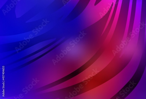 Dark Blue, Red vector colorful abstract background.