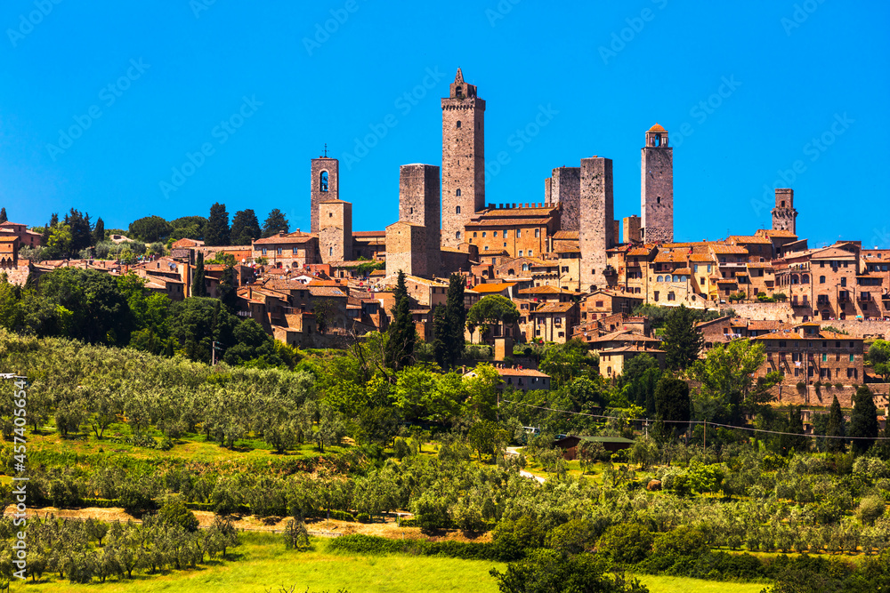 High towers of San Gimignano