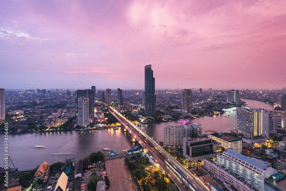 Image of Bangkok City Skyline, Thailand