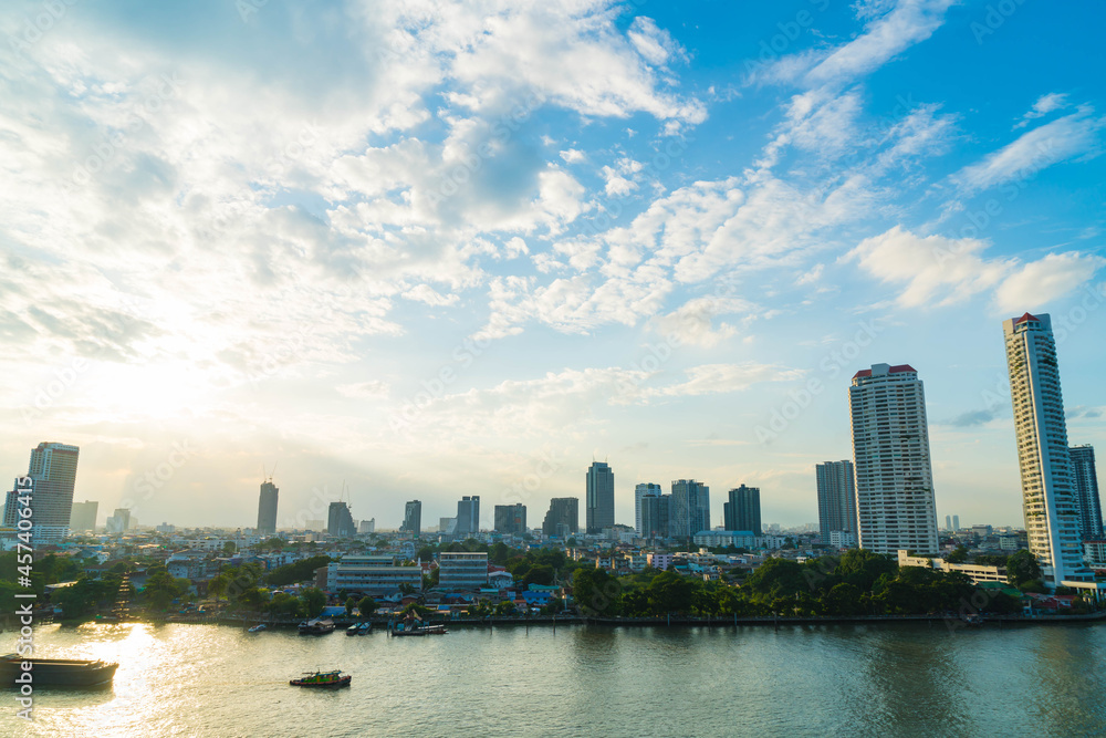 Naklejka premium Image of Bangkok city in Thailand
