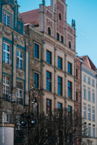buildings and architectural elements historical part of Gdansk P