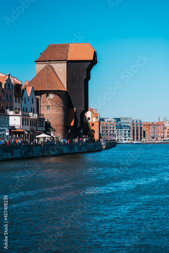 buildings and architectural elements historical part of Gdansk P