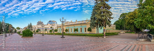 Constitution Square in Kyiv, Ukraine © Cavan