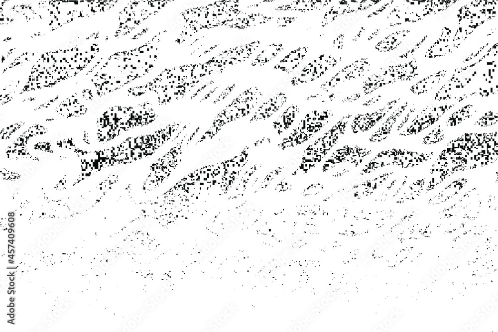 Small uneven spots and particles of debris. Abstract vector texture. Distressed uneven background. Grunge texture overlay with fine grains isolated on white background. Vector illustration. EPS10. Small uneven spots and particles of debris. Abstract vector texture. Distressed uneven background. Grunge texture overlay with fine grains isolated on white background. Vector illustration. EPS10.