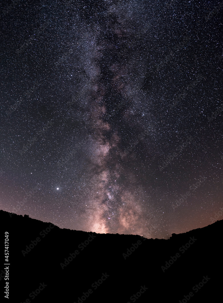 Arch of the Milky Way. Nice photograph of the core of the Milky Way Arch of the Milky Way. Nice photograph of the core of the Milky Way