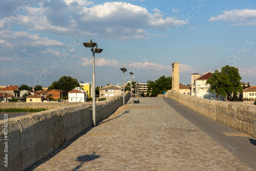 Mustafa Pasha Bridge (Old Bridge) in town of Svilengrad, Bulgaria