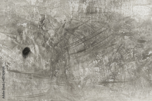 cement texture with elongated streaks and stain