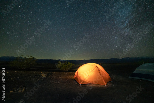 Midnight camping