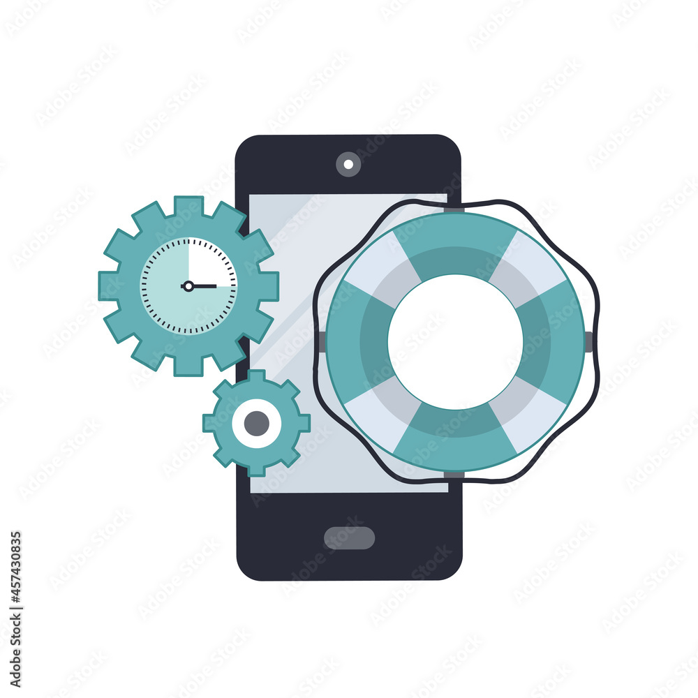 Live support. Business customer care service concept. Icon for contact us, support, help, phone call and website click. Flat vector illustration. Live support. Business customer care service concept. Icon for contact us, support, help, phone call and website click. Flat vector illustration.