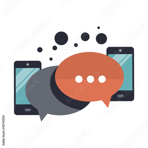 Live support. Business customer care service concept. Icon for contact us, support, help, phone call and website click. Flat vector illustration.
