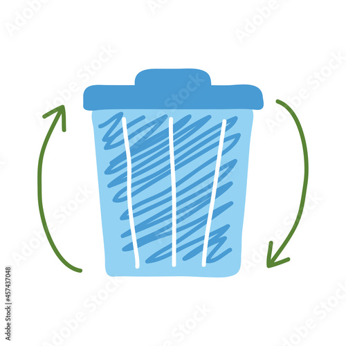 recycle trash icon