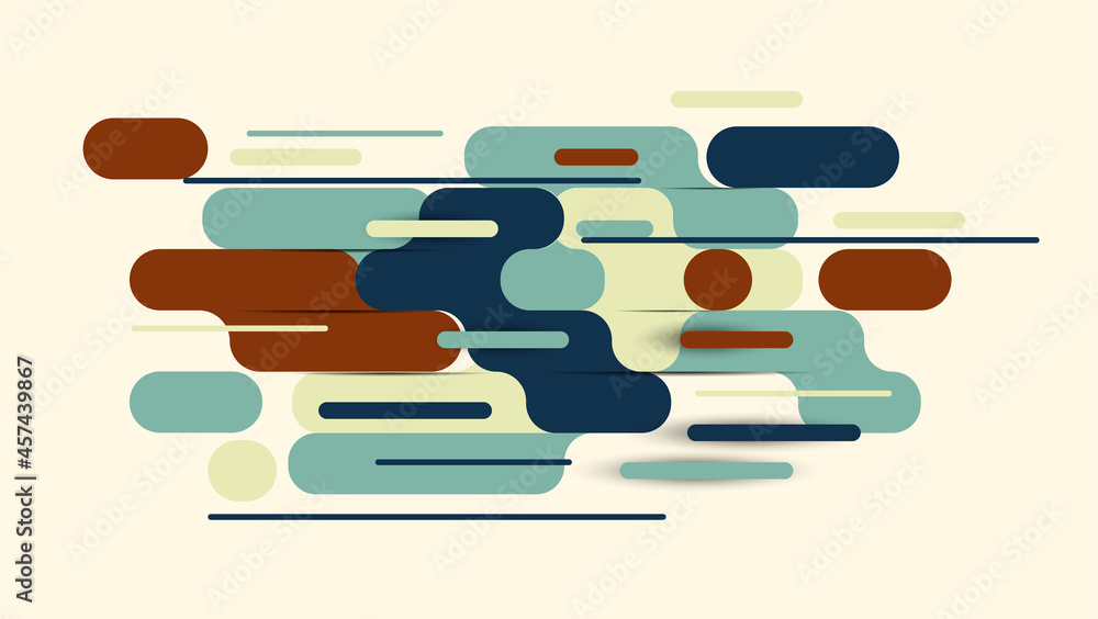 abstract colorful background with rounded shape abstract colorful background with rounded shape