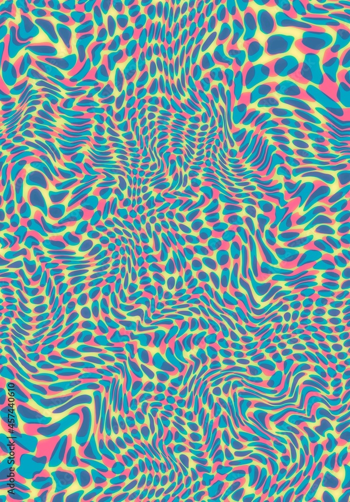 Ilusion visual colorida Ilusion visual colorida