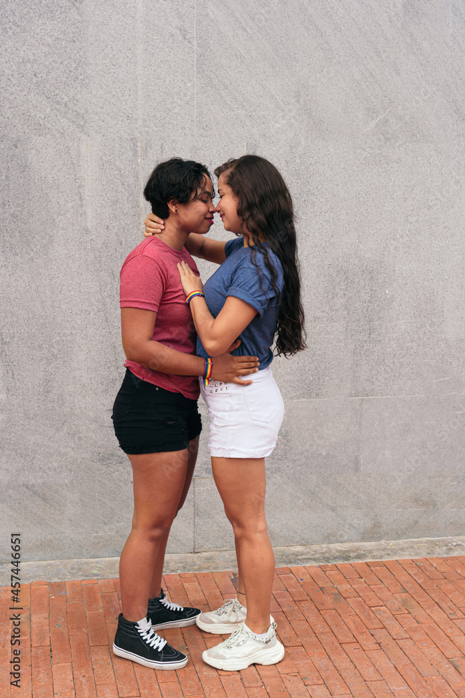 Lesbian Couple Face To Face Lesbian Couple Face To Face