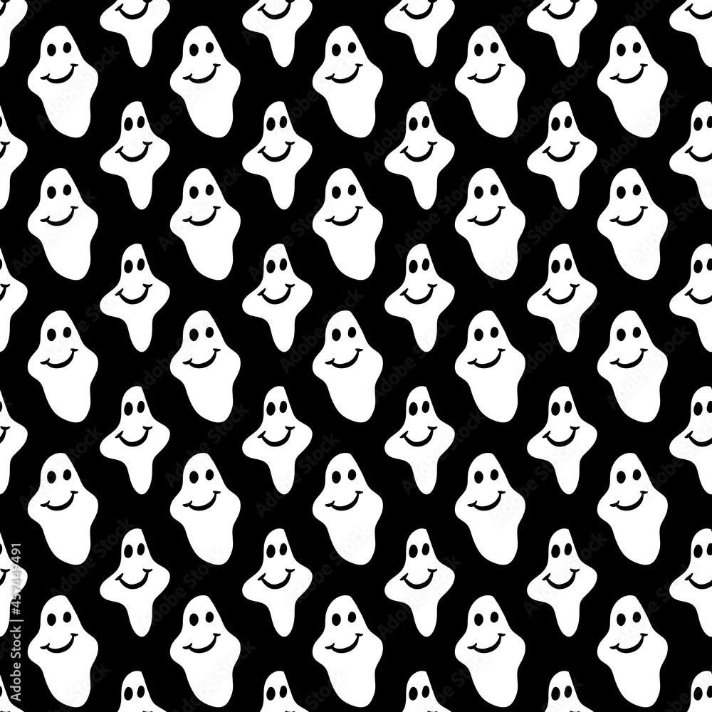 Fototapeta premium seamless pattern of cute monster cartoon