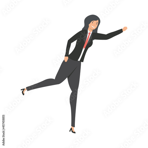 businesswoman with suit
