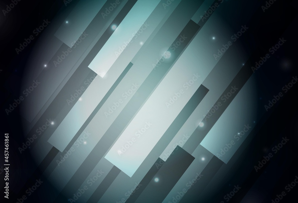 Dark Green vector pattern in square style. Dark Green vector pattern in square style.