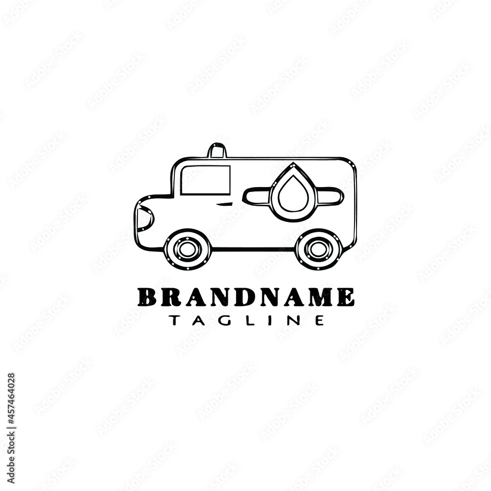 blood drive transportation logo cartoon icon design template black isolated vector illustration blood drive transportation logo cartoon icon design template black isolated vector illustration