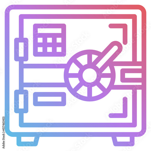 safebox gradient icon