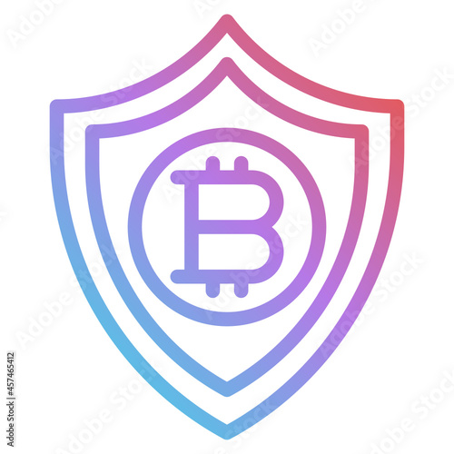 shield gradient icon