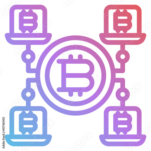 share gradient icon