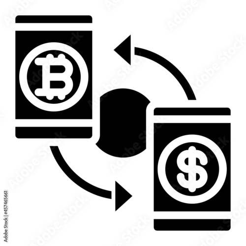 transaction glyph icon