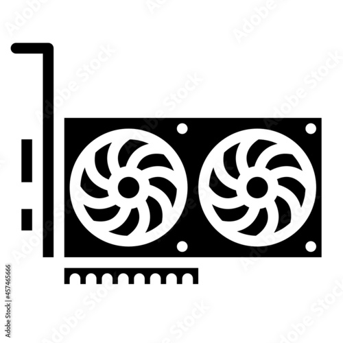 videocard glyph icon