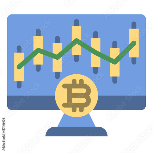 chart flat icon