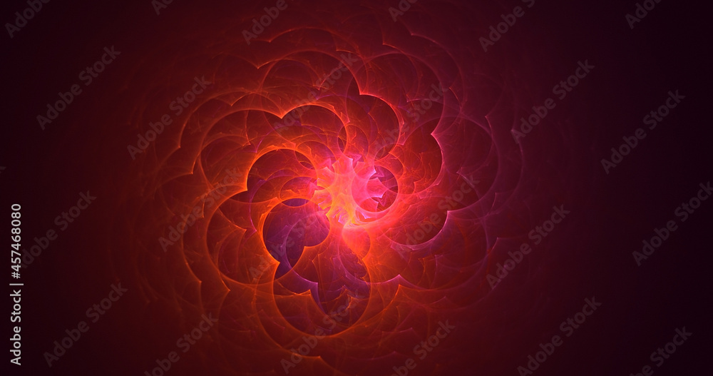 3D rendering abstract multicolor fractal light background 3D rendering abstract multicolor fractal light background